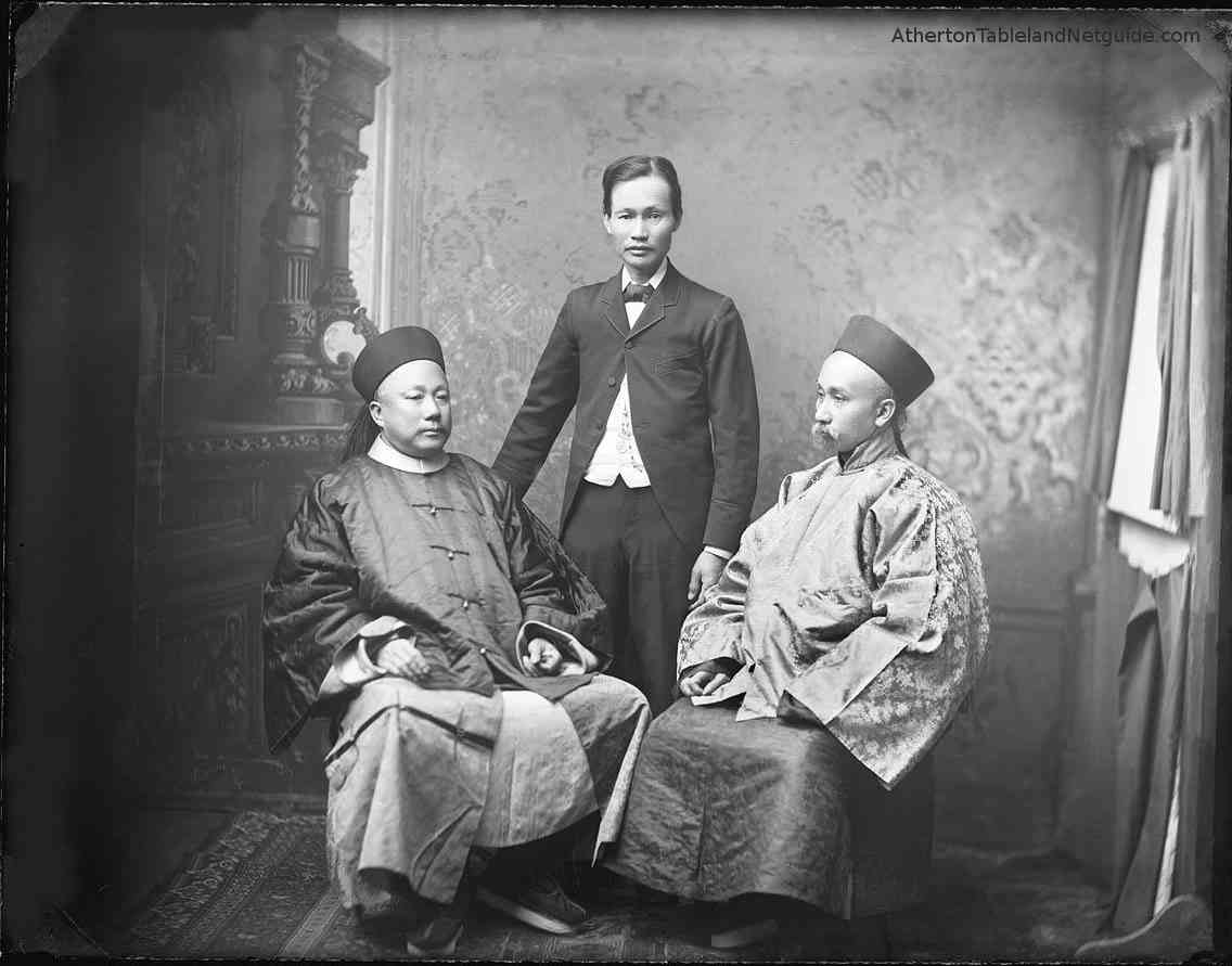 Chinese Commissioners General Wong Yung Ho and Consul-General U Tsing in 1887