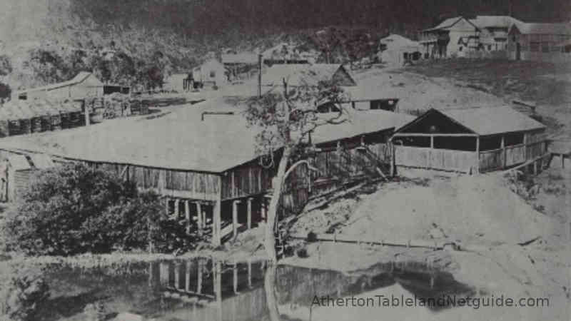 The Great Northern Tin Battery at Herberton shortly after construction