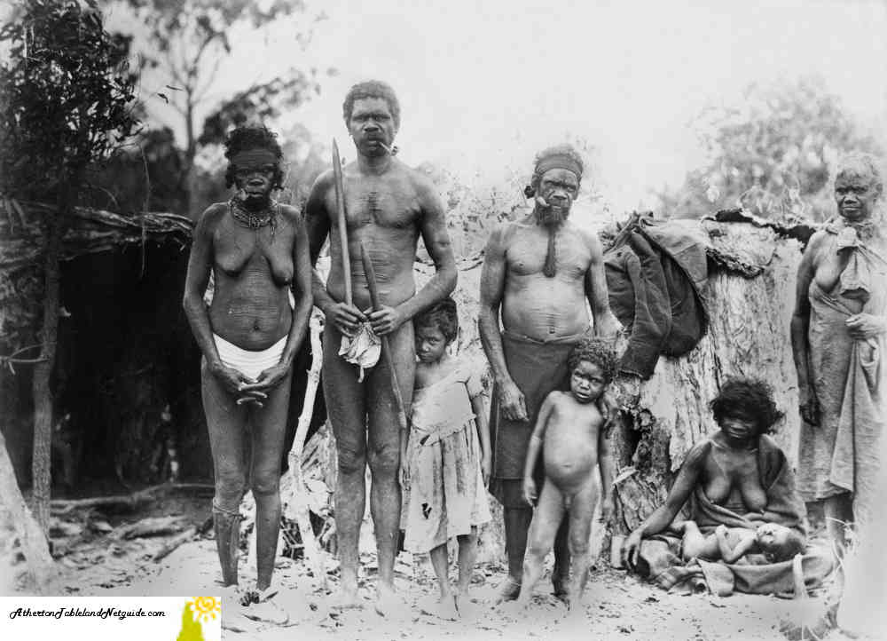 Aboriginals a Burdekin River near Townsville in 1970