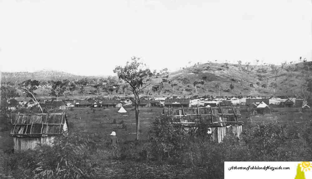 An unidentified goldfield town in North Queensland, possibly Cape River