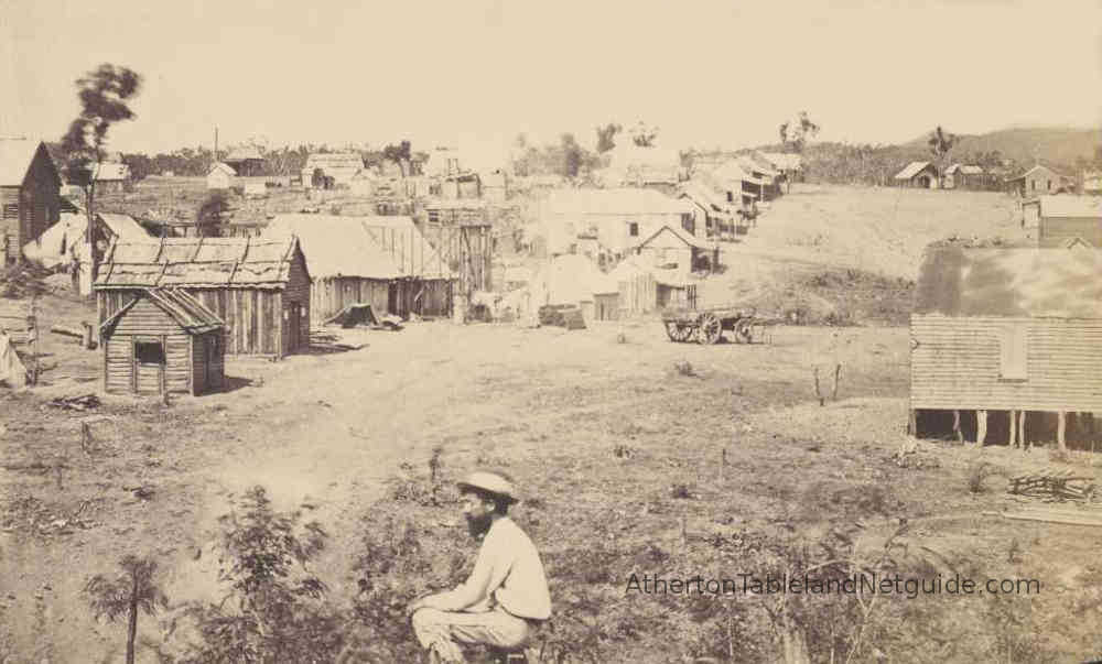 The town of Thornborough in 1880