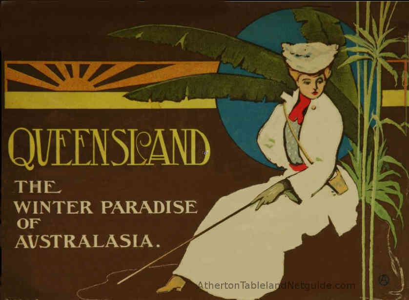 Tourism promotion book cover from 1907