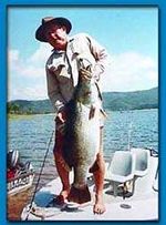 picture of a big barramundi fish caught at Lake Tinaroo